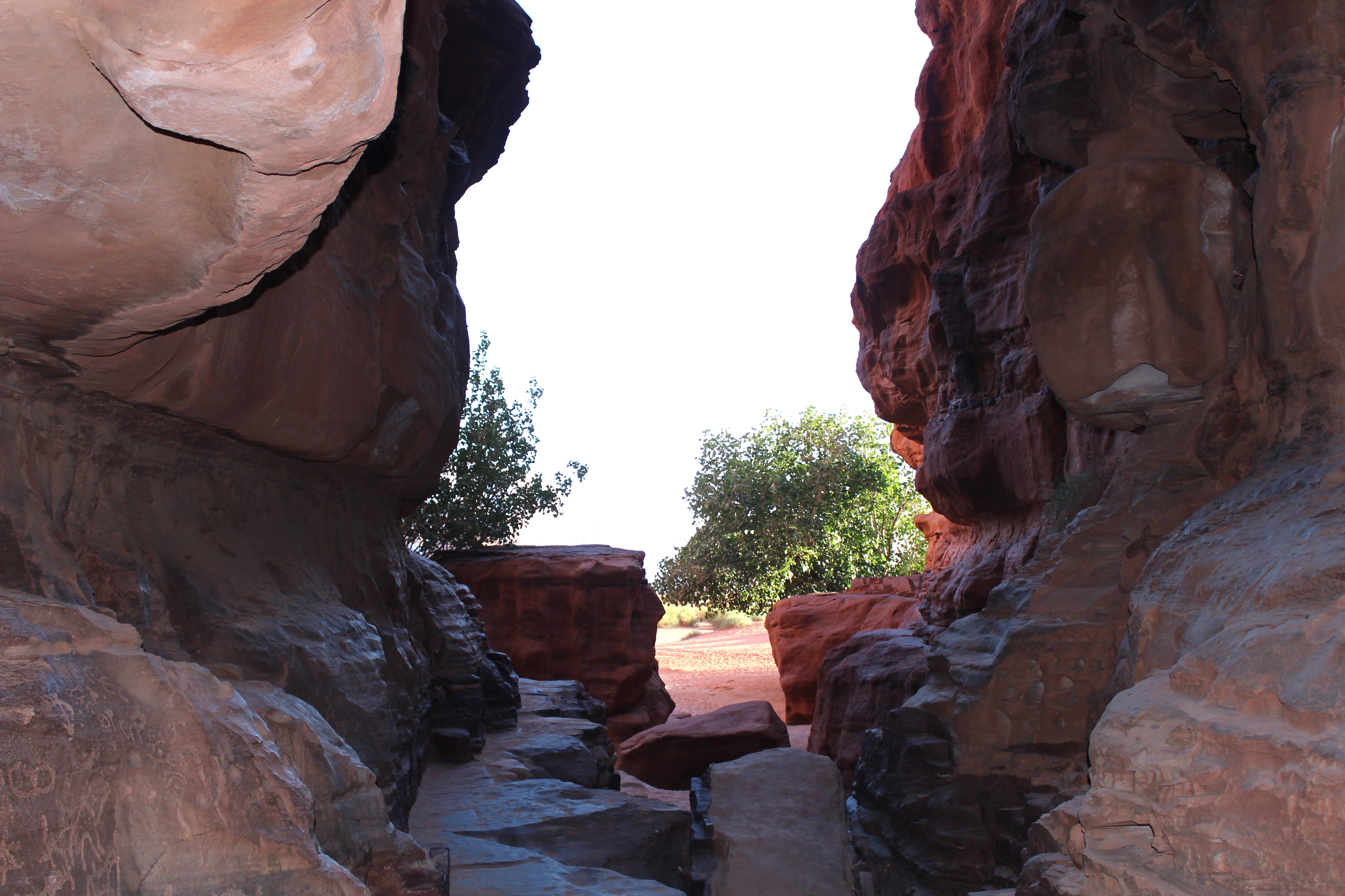 Wadi Rum Hiking - Canyon